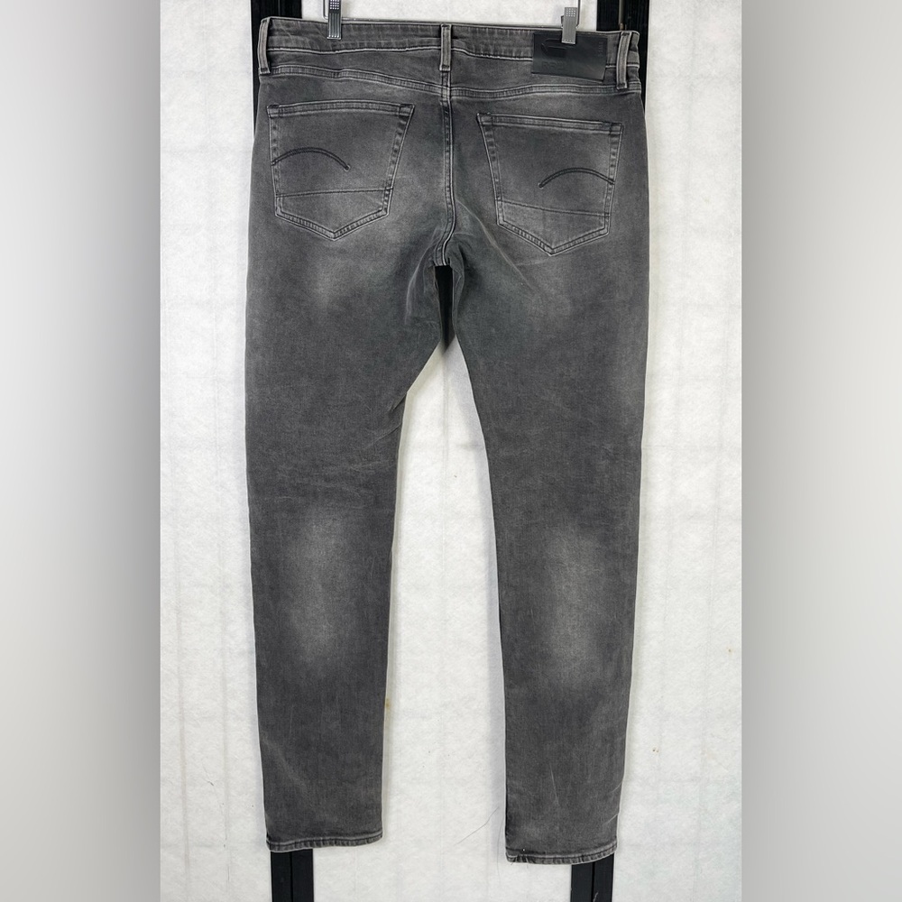 G-Star Men's Charcoal Slim Jeans - Picture 2 of 7